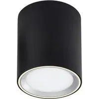 Fallon Long Surface Downlight - Black, Steel