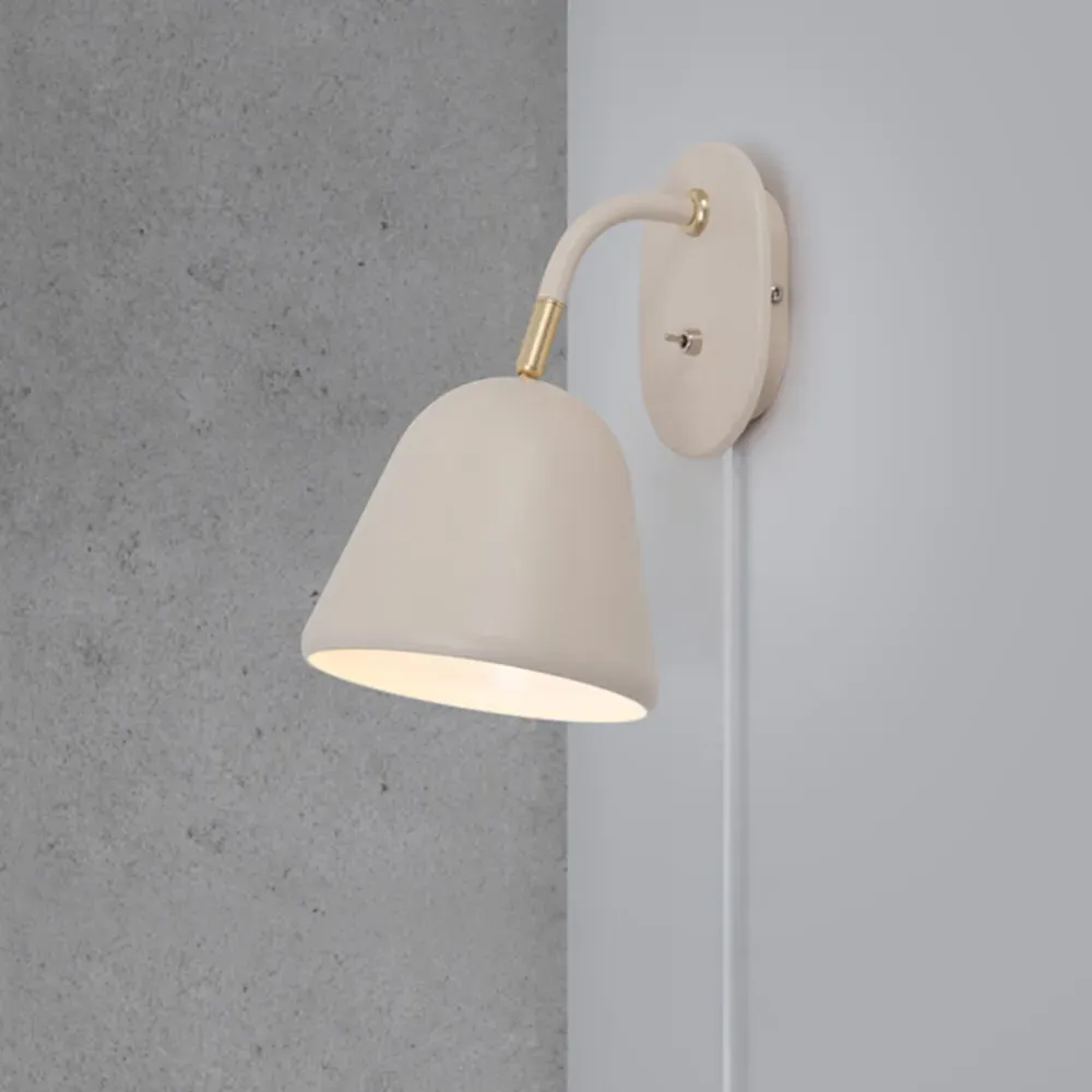Fleur 15 Wall Light with Adjustable Head - Beige