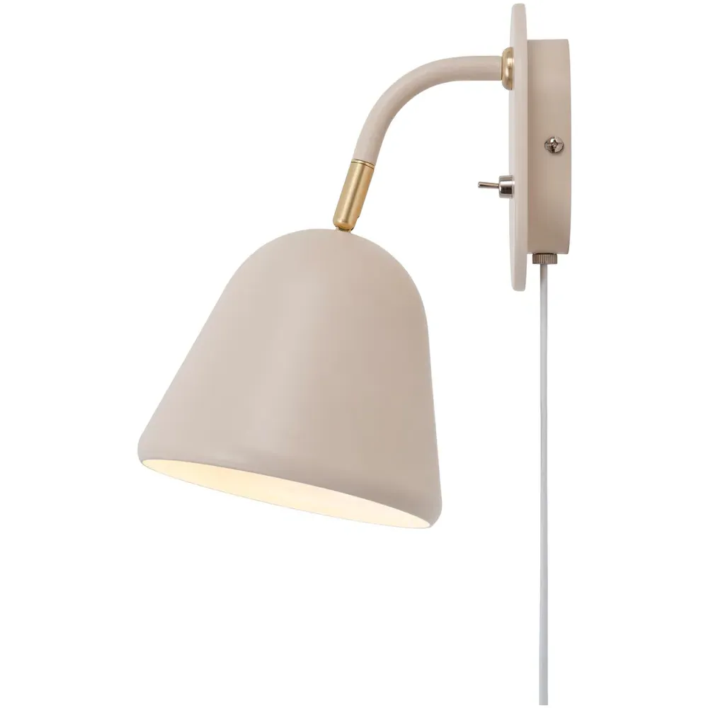 Fleur 15 Wall Light with Adjustable Head - Beige