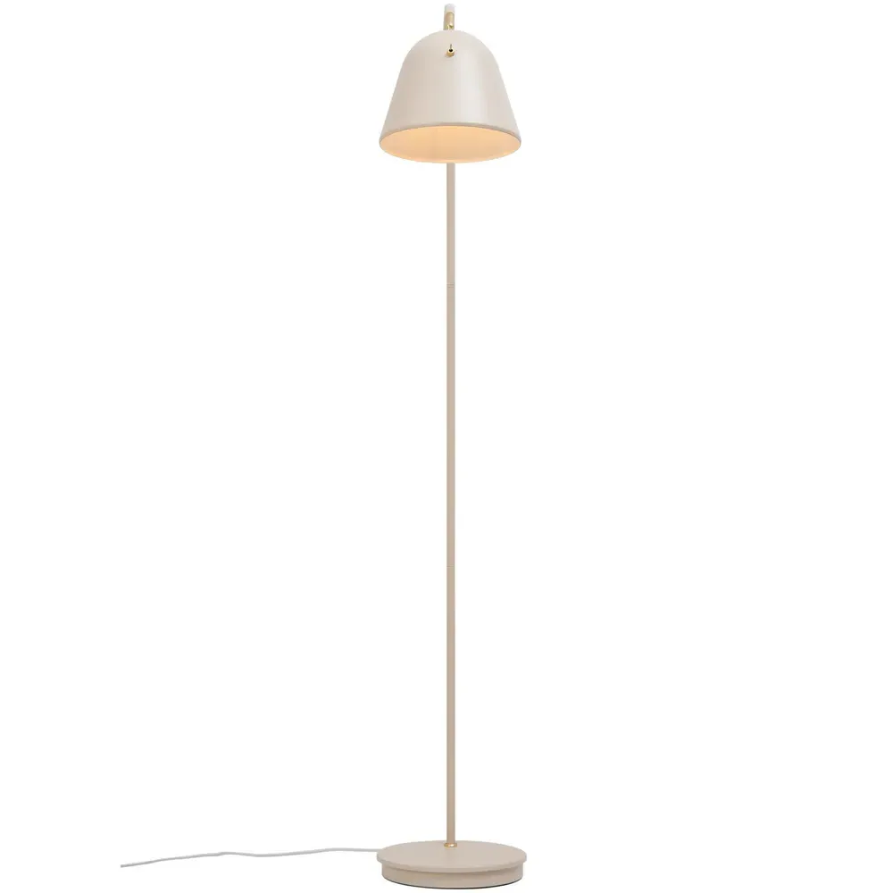 Fleur 24 Floor Lamp with Adjustable Head - Beige