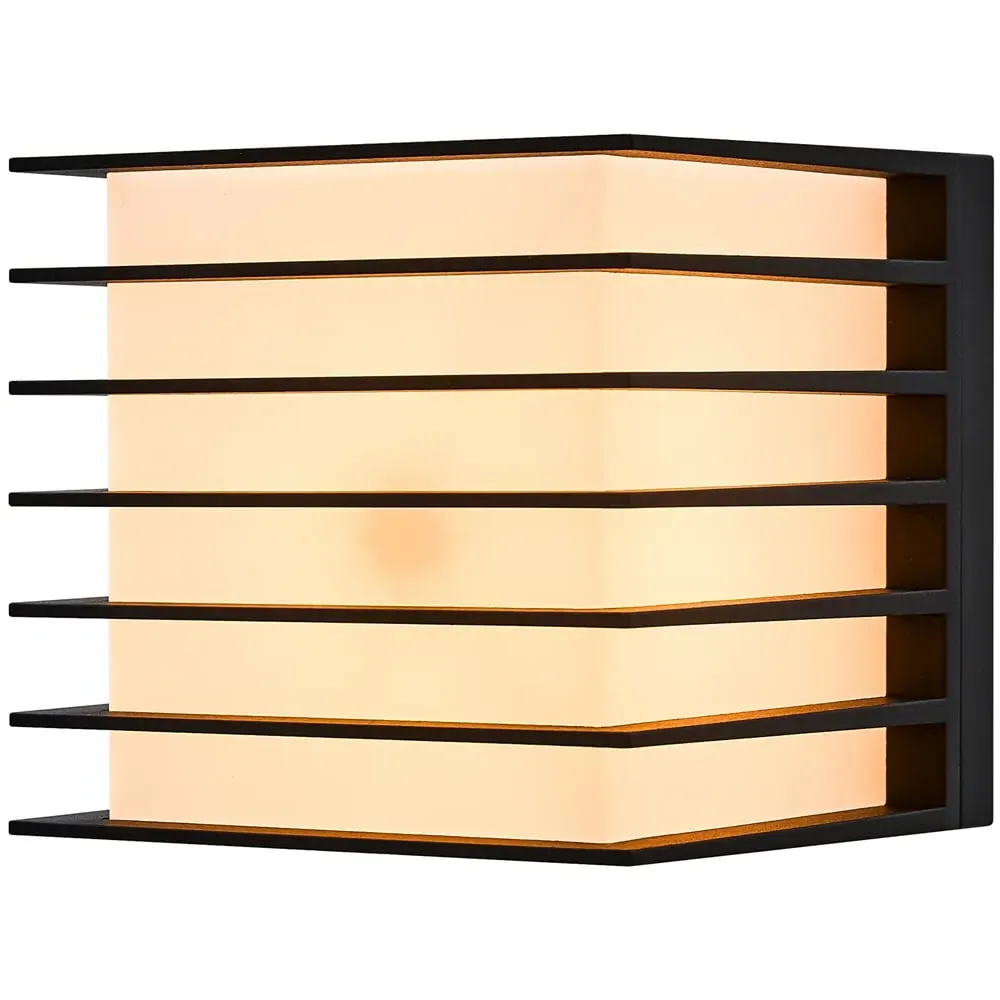 Fluctus 13 Square Wall Light - Black image