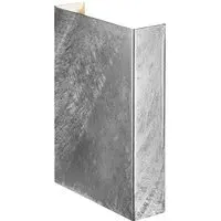 Fold 15 Wall Light - Silver, Galvanised Steel