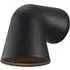 Front Single Wall Light - Black