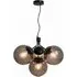 Ivona 4 Spot Pendant Light - Black, Steel