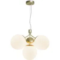 Ivona 4 Spot Pendant Light - Gold, Brass