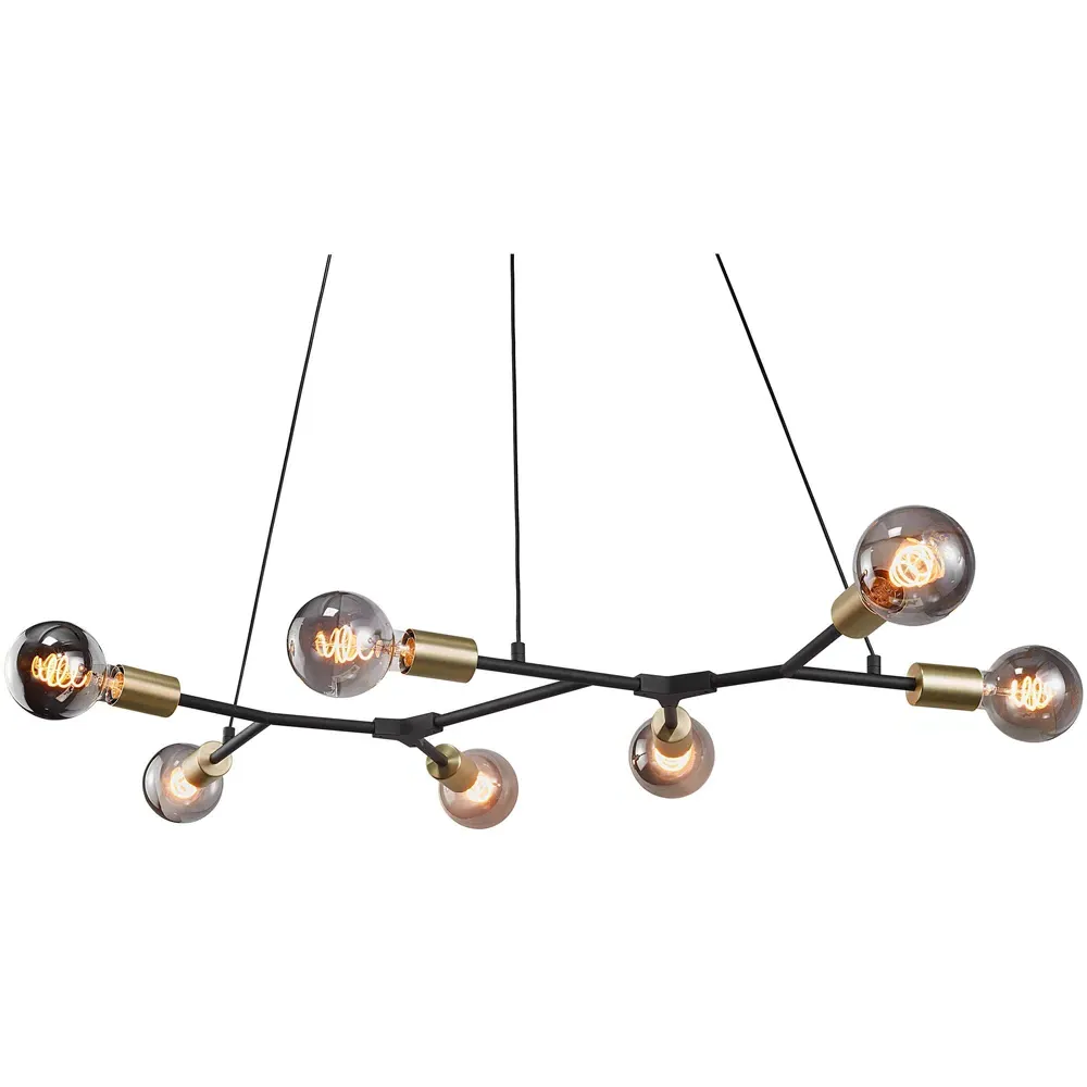Josefine 7-Spot Pendant Light - Black