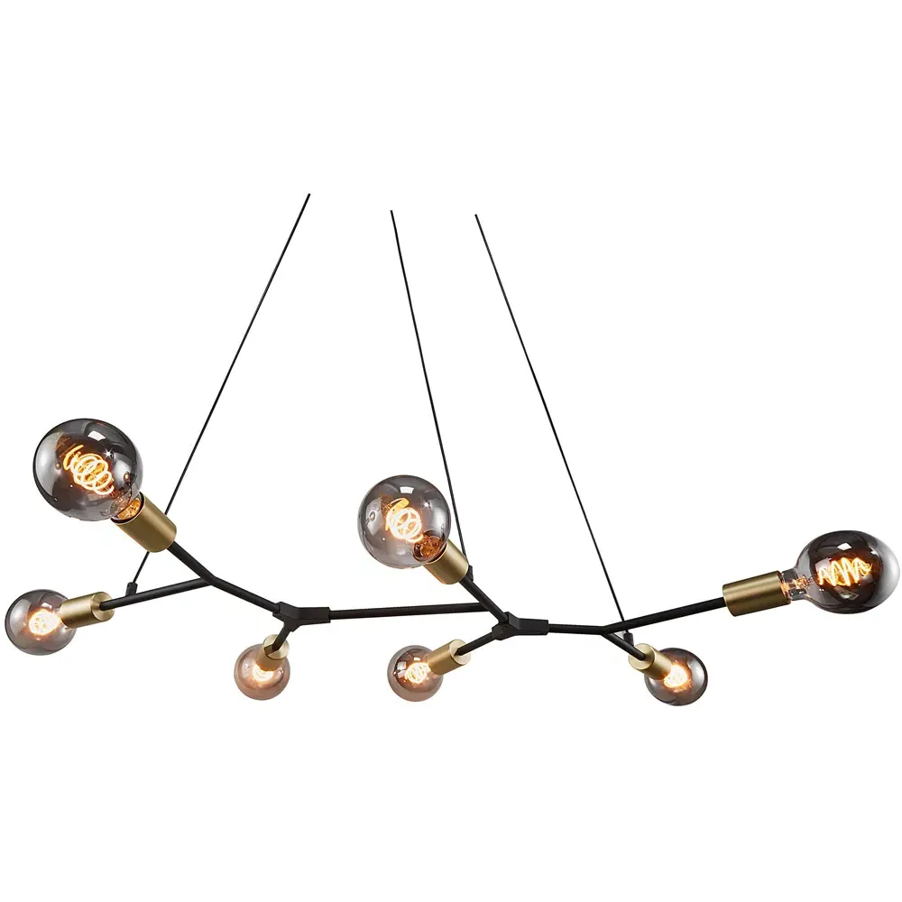 Josefine 7-Spot Pendant Light - Black