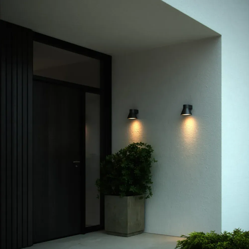 Kyklop Cone Wall Light - Black
