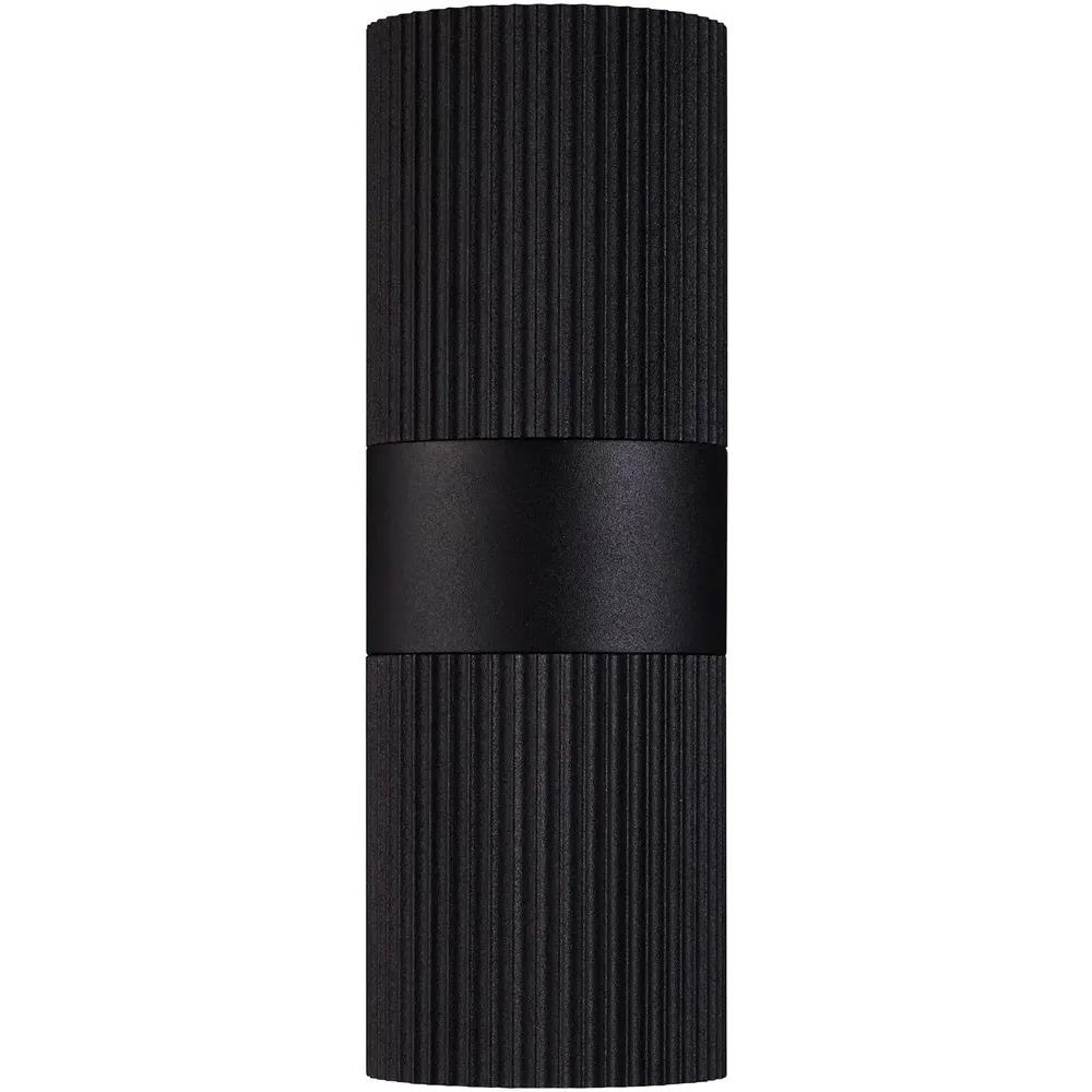 Kyklop Ripple Wall Light - Black, Metal