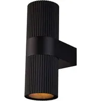 Kyklop Ripple Wall Light - Black, Metal