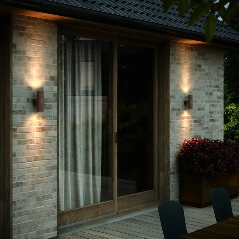 Kyklop Ripple Wall Light - Rusty, Metal