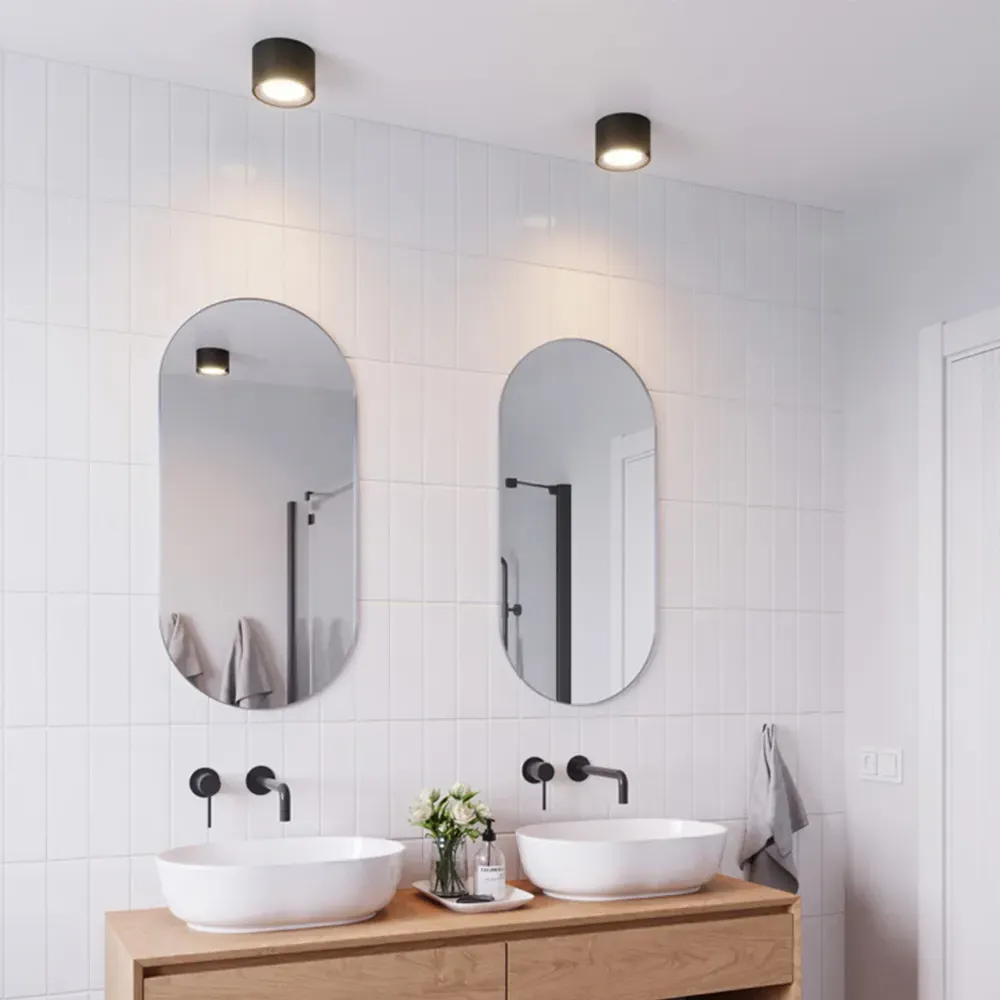 Landon 8 Surface-Mounted Downlight with Moodmaker - Black