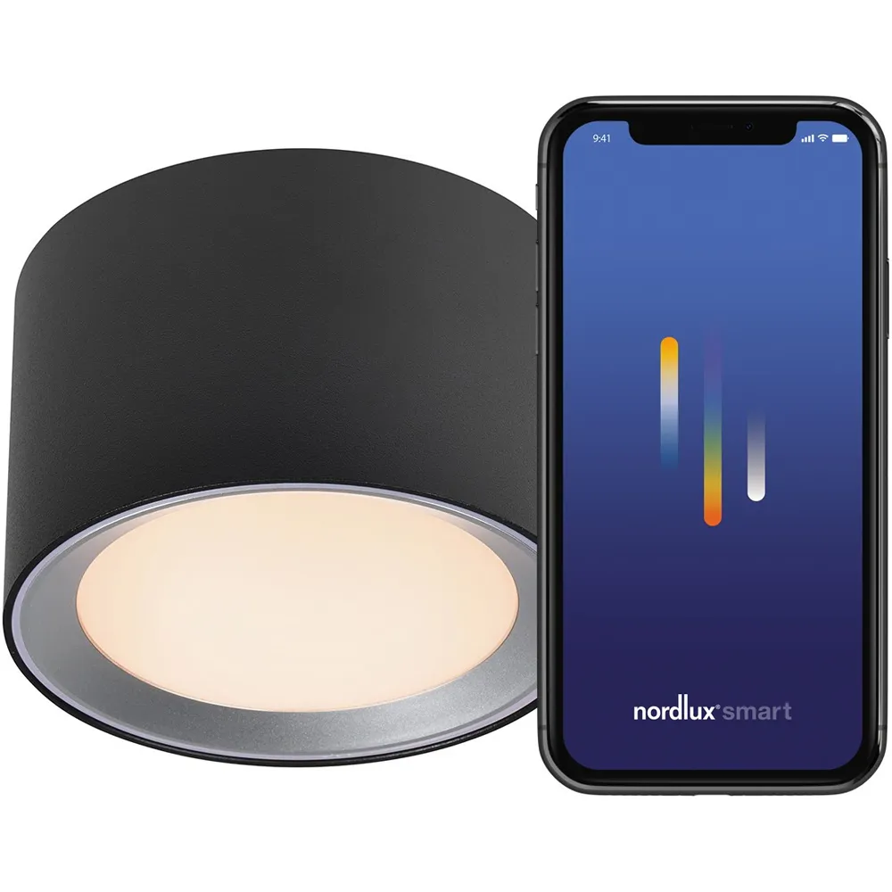 Landon Smart Ceiling Light - Black