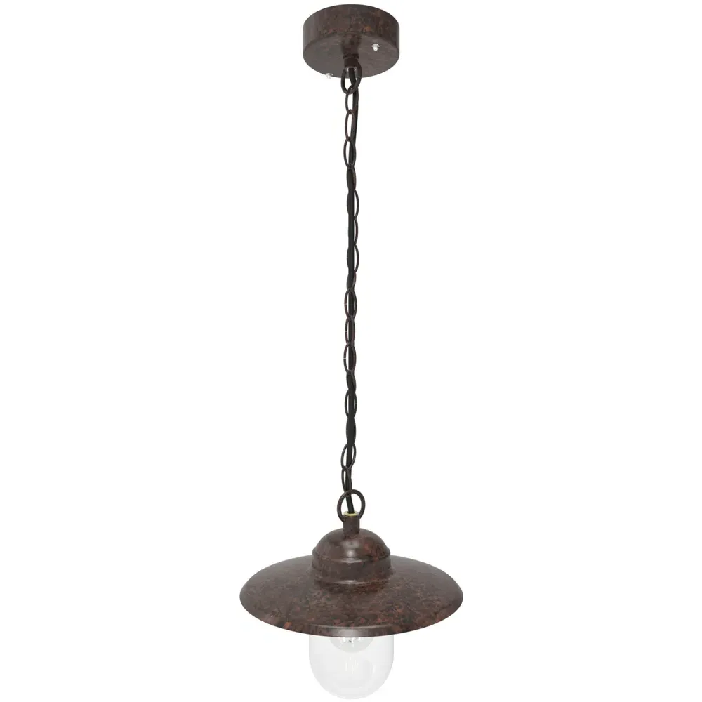 Luxembourg Outdoor Pendant Light - Rusty