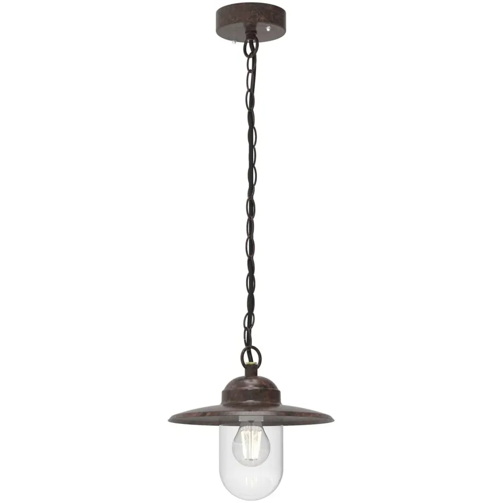 Luxembourg Outdoor Pendant Light - Rusty image