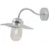 Luxembourg Outdoor Wall Light - Silver, Galvanised Steel