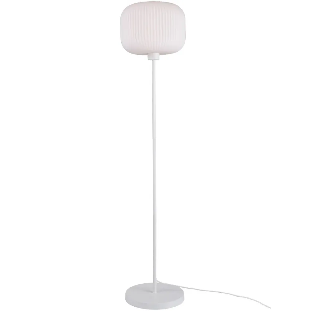 Milford Floor Lamp - White