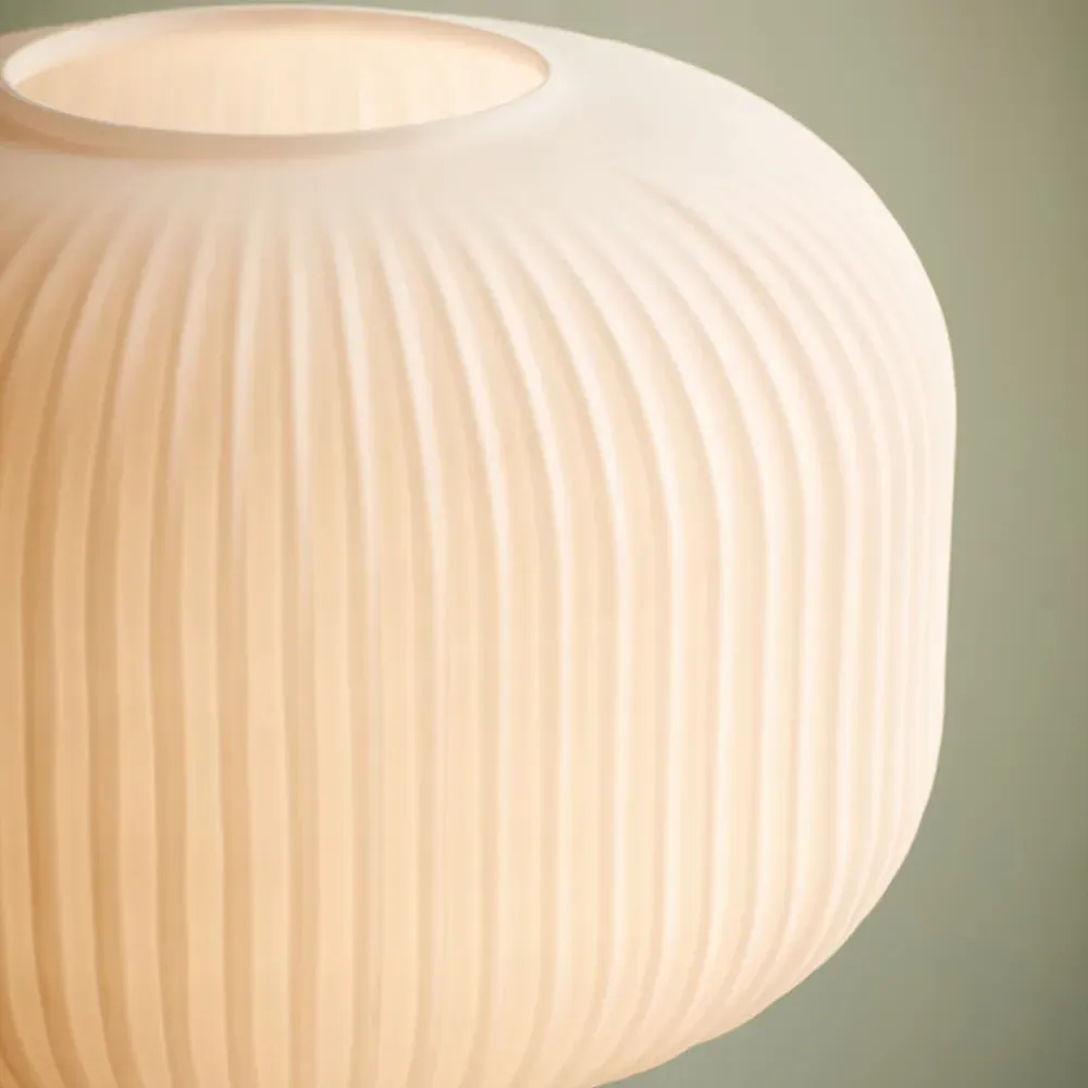 Milford Floor Lamp - White