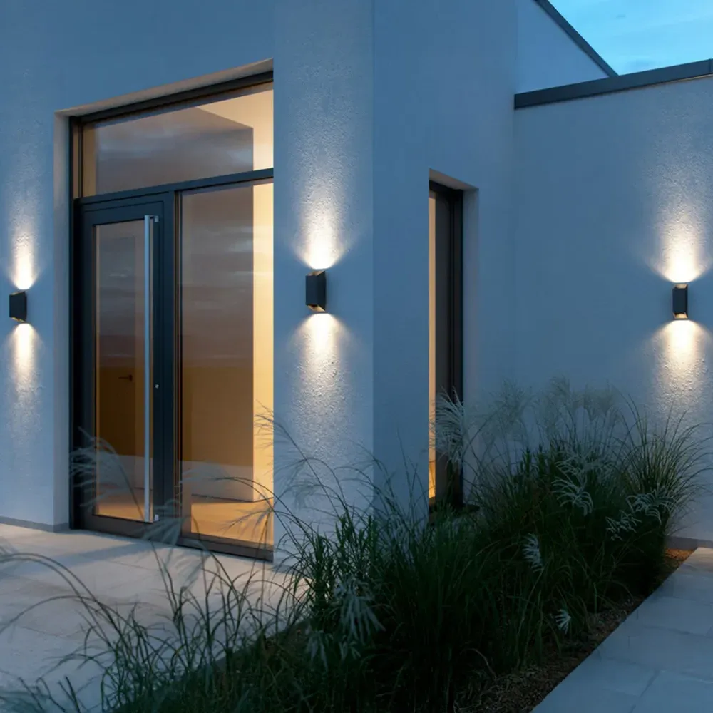 Nico Square Wall Light - Black