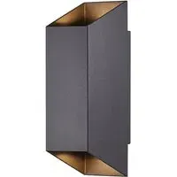 Nico Square Wall Light - Black