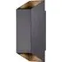 Nico Square Wall Light - Black