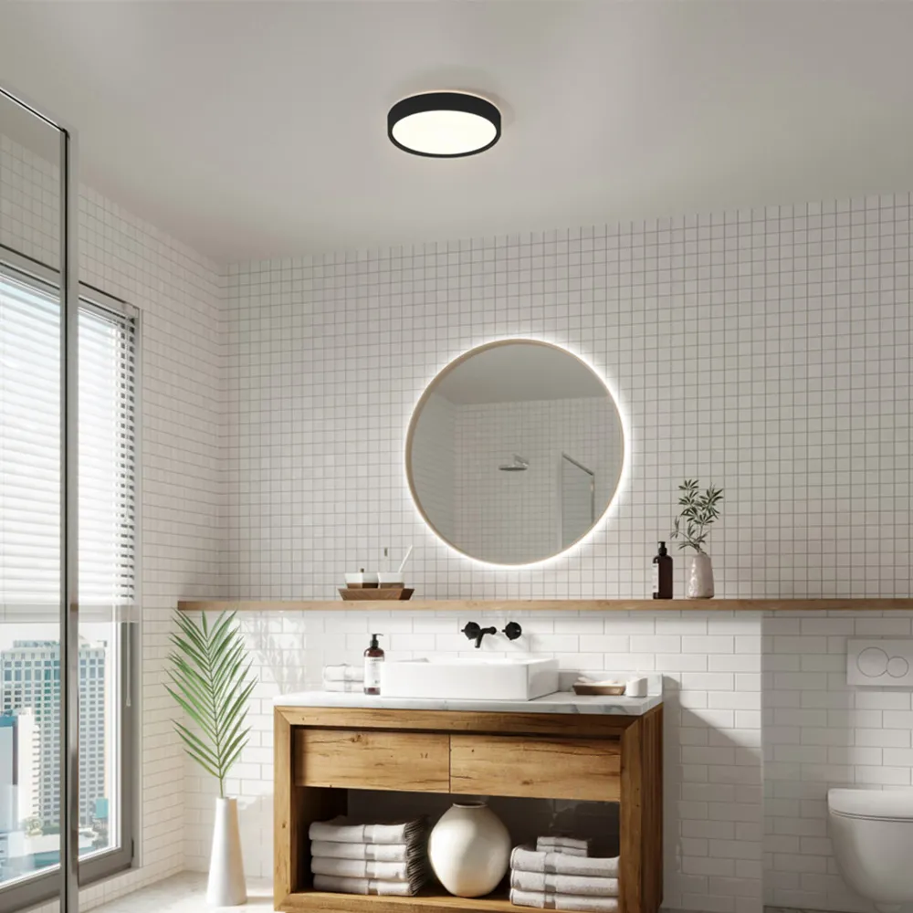 Noxy Ceiling Light with LED - Black