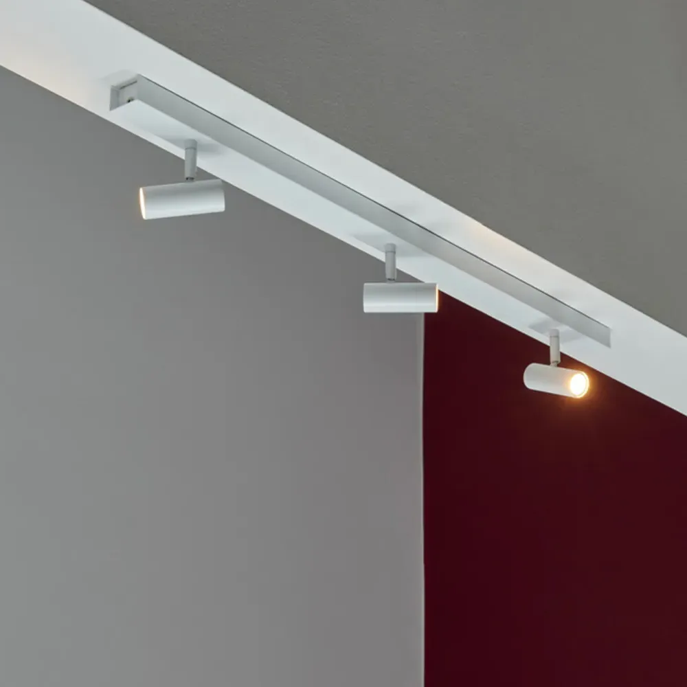 Omari 3 Spot Ceiling Light with Dimming - White