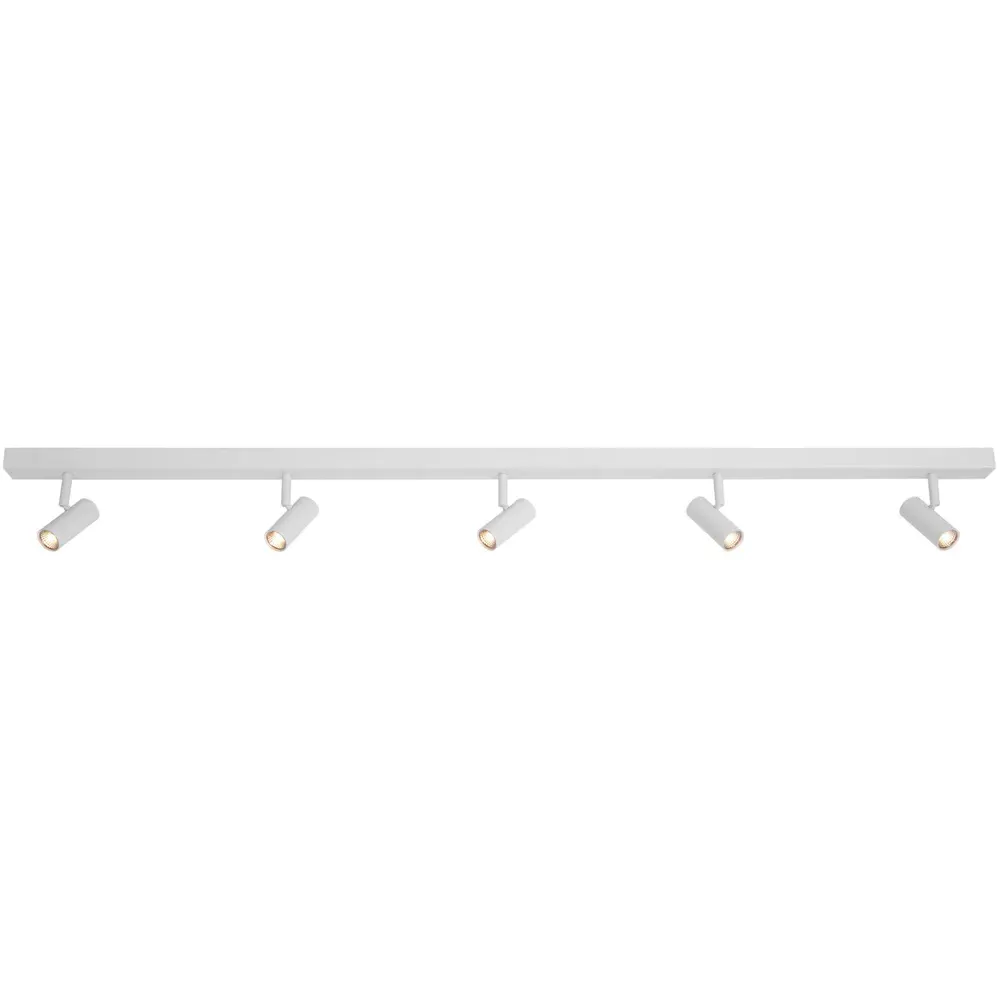 Omari 5 Spot Ceiling Light with Dimming - White