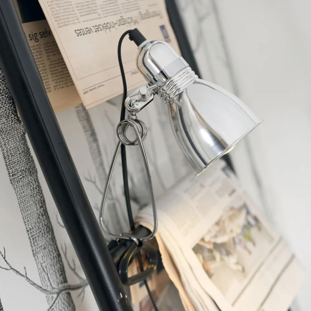 Photo Clamp Lamp - Silver