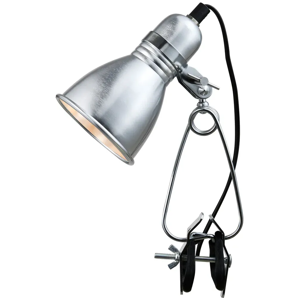 Photo Clamp Lamp - Silver