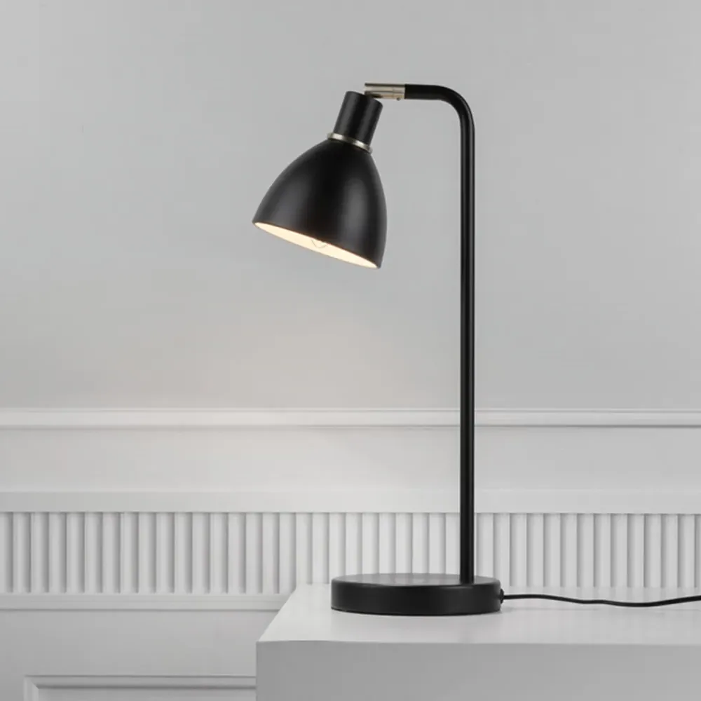 Ray Table Lamp - Black, Steel