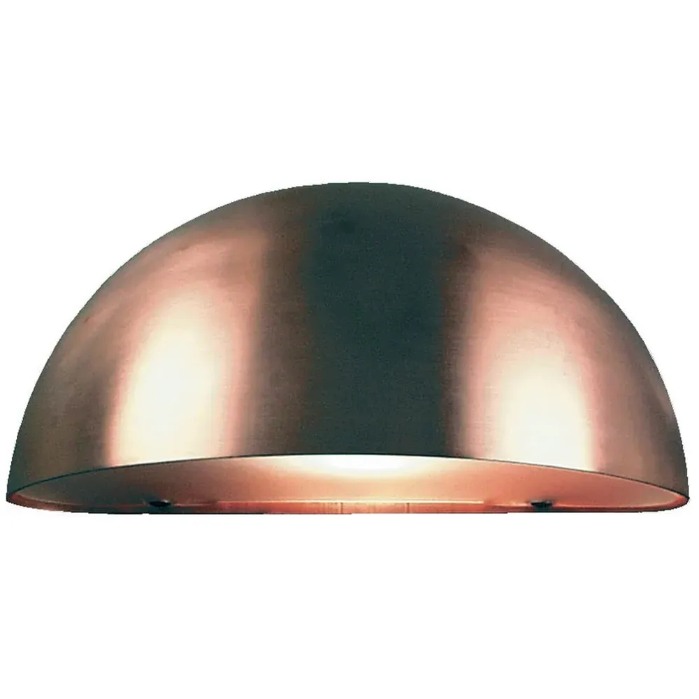 Scorpius Outdoor Wall Light - Orange, Copper