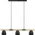 Theo Pendant Light - Black, Ash Wood