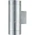Tin Maxi Double Wall Light - Silver, Galvanised Steel