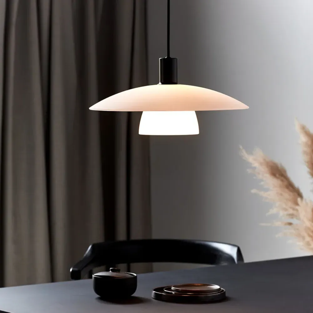 Verona Pendant Light - Black, Glass