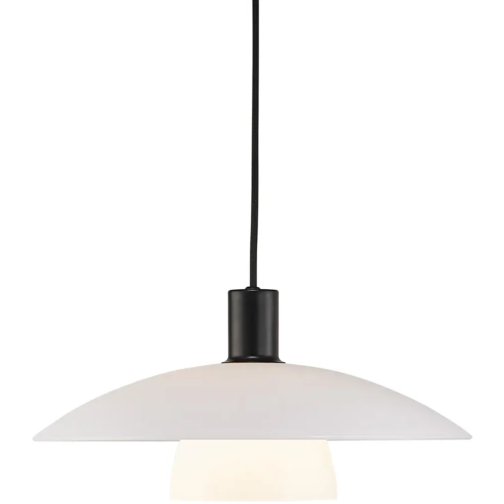 Verona Pendant Light - Black, Glass