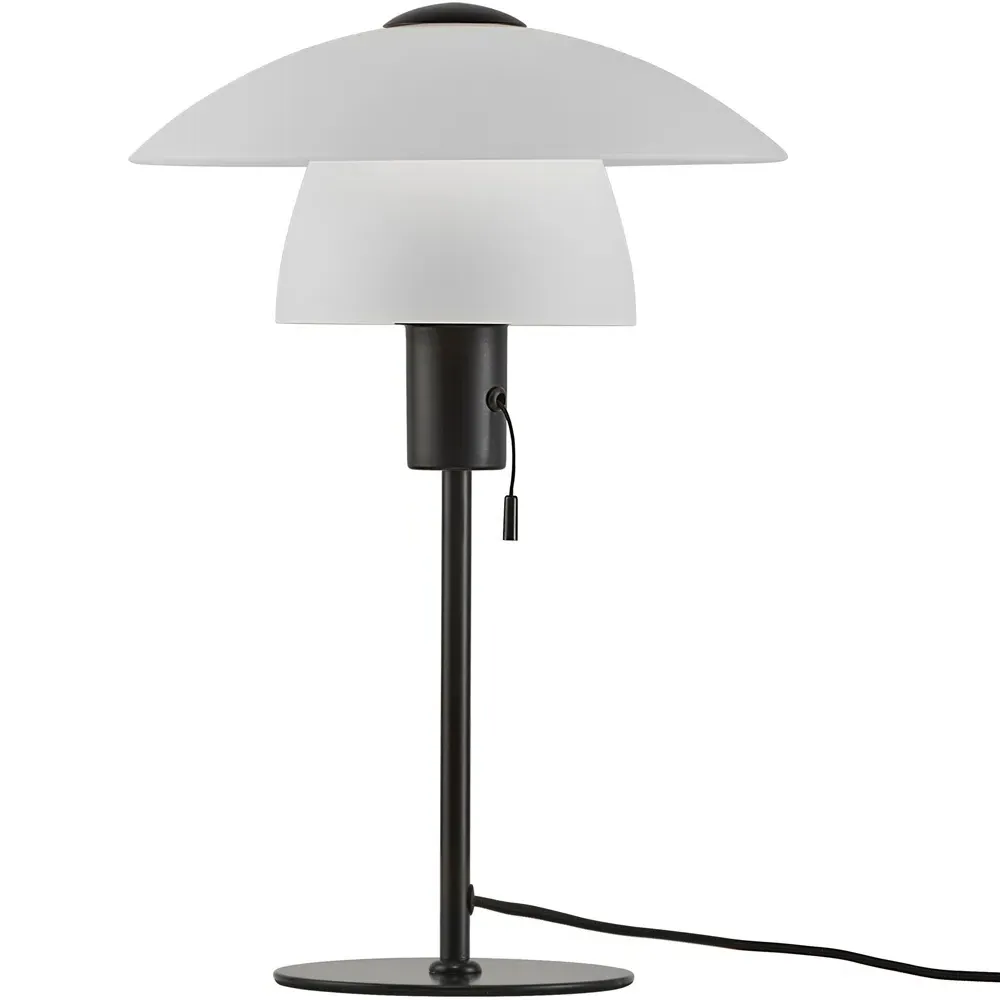 Verona Table Lamp - Black, Glass