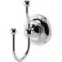 Ceramics Accessories Double Robe Hook - Chrome