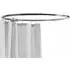 Ceramics Accessories Round Shower Ring - Chrome