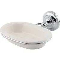 Ceramics Accessories Soap Dish - Chrome