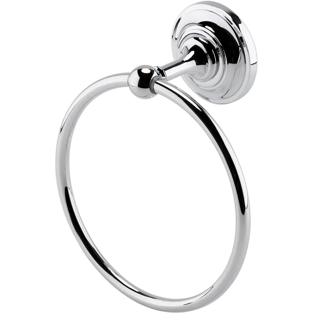 Ceramics Accessories Towel Ring - Chrome