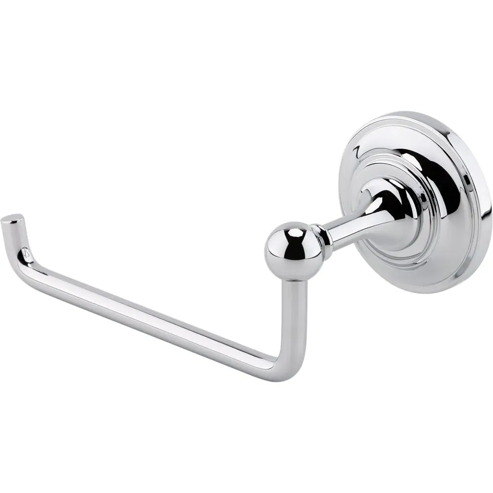 Chrome Toilet Roll Holder - Silver image