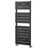 Flat Panel Heated Towel Rail - Black