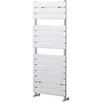 Flat Panel Heated Towel Rail - Silver, Chrome