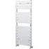 Flat Panel Heated Towel Rail - Silver, Chrome