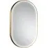 Framed LED Touch Sensor Mirror - Brushed Brass