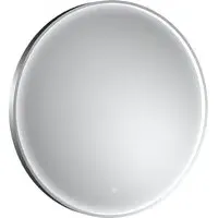 Framed LED Touch Sensor Mirror - Chrome