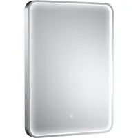 Framed LED Touch Sensor Mirror - Chrome
