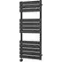 Hudson Reed Electric Square Flat Towel Rail - Anthracite