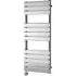 Hudson Reed Electric Square Flat Towel Rail - Brushed Brass